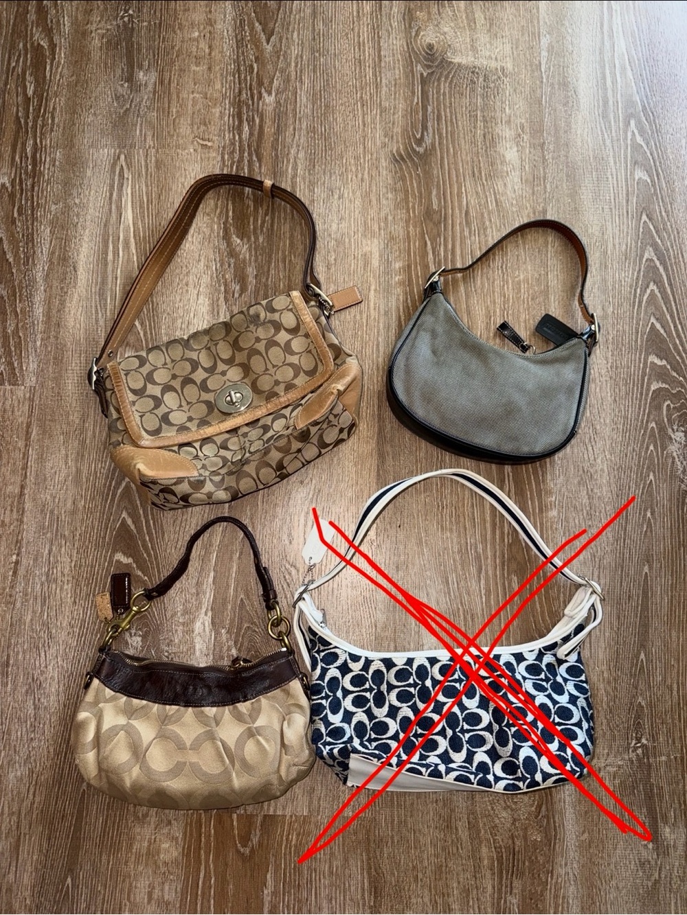 coach bag project lot